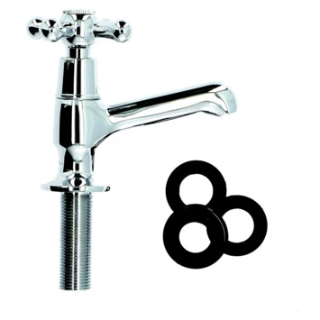 Handson Fonteinkraan Louise Met Draaiknop Chroom - Afbeelding 10