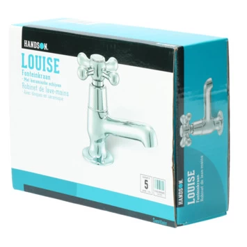 Handson Fonteinkraan Louise Met Draaiknop Chroom - Afbeelding 11