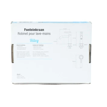 Atlantic Fonteinkraan Riley Met Hendel RVS - Afbeelding 11