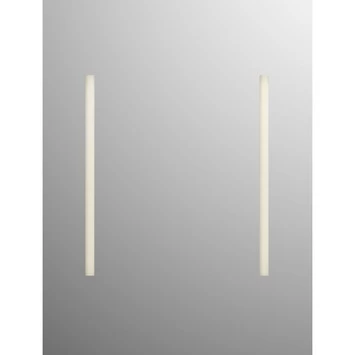 Plieger Spiegel Met Geïntegreerde Verlichting 2 Zijden Zilver 80x55 Cm