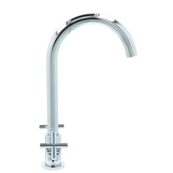 Aqualino Keukenkraan Ceronda 2-knops Chroom - Afbeelding 6