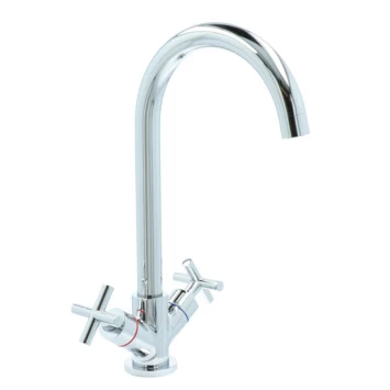 Aqualino Keukenkraan Ceronda 2-knops Chroom - Afbeelding 7