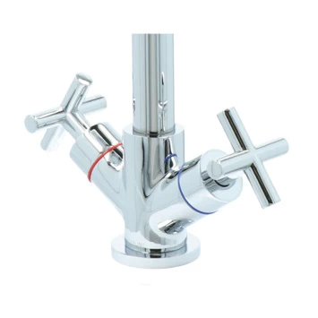 Aqualino Keukenkraan Ceronda 2-knops Chroom - Afbeelding 9