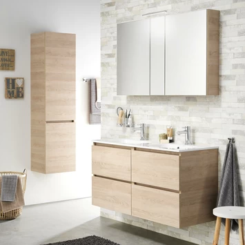 TIGER S-line Spiegelkast 120 Naturel Eik - Afbeelding 3