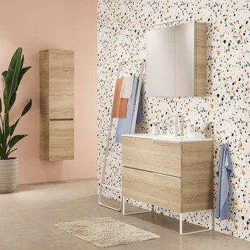 TIGER S-line Spiegelkast 60 Naturel Eik - Afbeelding 2