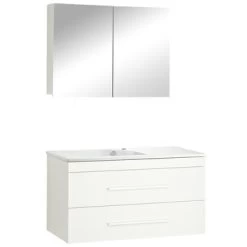 Style Badmeubelset Rechts Wit 100 Cm