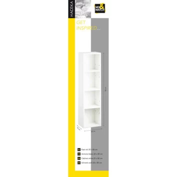 Haceka Mix&match Kast Wit 80x20 Cm - Afbeelding 3