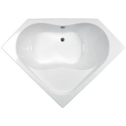 Allibert Inoa Hoekbad Ca. 145x145 Cm Wit Toplax