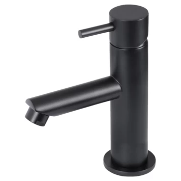 Differnz Wastafelkraan Met Hendel Mat Zwart