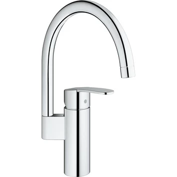 Grohe Keukenkraan Wave Cosmopolitan Met Hendel En C-uitloop Chroom