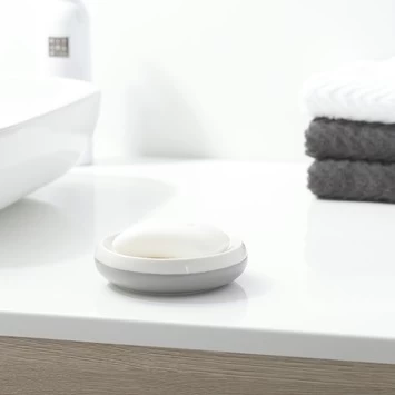 Sealskin Schaal Sphere Porcelein Licht Grijs - Afbeelding 4