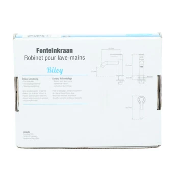 Atlantic Fonteinkraan Riley Met Hendel Messing - Afbeelding 11