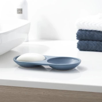 Sealskin Zeepbakje Conical Porselein Blauw - Afbeelding 2