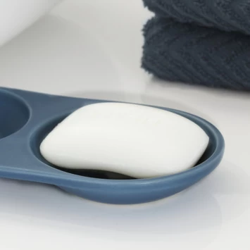 Sealskin Zeepbakje Conical Porselein Blauw - Afbeelding 3