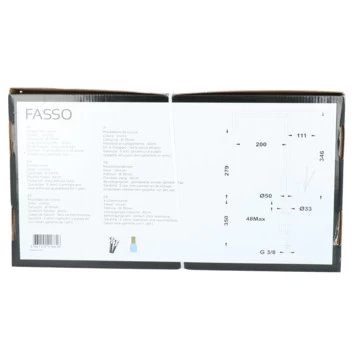 Absolut Keukenkraan Fasso Met Hendel Chroom - Afbeelding 12