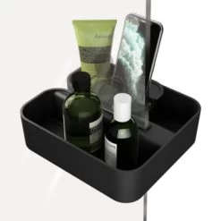 Tiger Douchemand Voor Douchewand 2-store Zwart