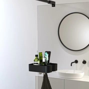 Tiger Douchemand Voor Douchewand 2-store Zwart - Afbeelding 6