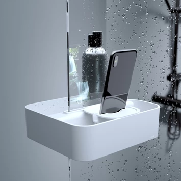 Tiger Douchemand Voor Douchewand 2-store Wit - Afbeelding 8