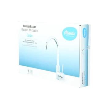 Atlantic Keukenkraan Colin Met Hendel Chroom - Afbeelding 12