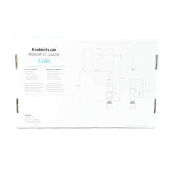 Atlantic Keukenkraan Colin Met Hendel Chroom - Afbeelding 13