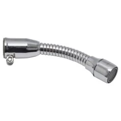 Sanivesk Kraanslang Universeel + Slangklem Chroom