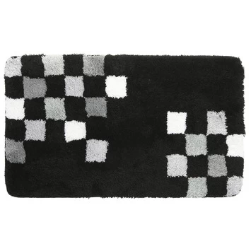 GAMMA Badmat Mitch Zwart 60x90 Cm