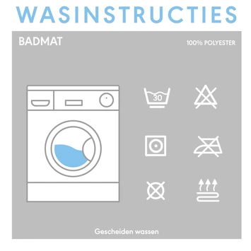 Sealskin WC Mat Angora Wit 60x60 Cm - Afbeelding 5