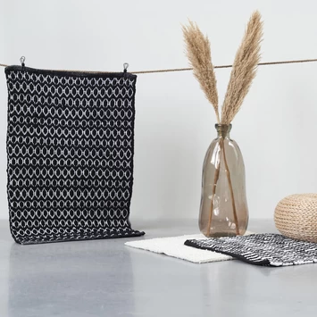 Sealskin Badmat Boho 60x90cm Zwart - Afbeelding 5