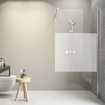 Sealskin Inloopdouche Code A3 100x197 Cm Met Gesatineerde Band