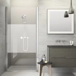 Sealskin Swingdeur Voor Nis Code 80x197 Cm Met Gesatineerde Band