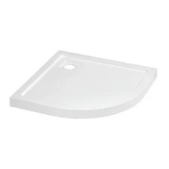 Tiger Basic Douchebak Kwartrond Wit 100x100 Cm