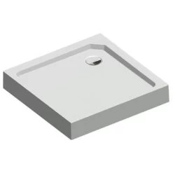 Sealskin Douchebak Fusion Vierkant Opbouw 90x90x14 Cm Wit