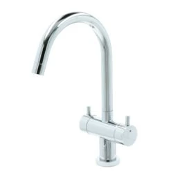 Atlantic Keukenkraan Adrian 2-knops Chroom