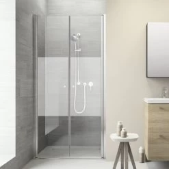 Sealskin Pendeldeur Voor Nis Code 90x197 Cm Met Gesatineerde Band