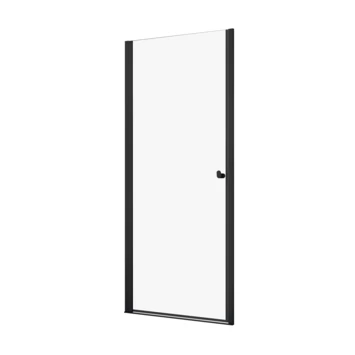 Sealskin Hooked Draaideur In Nis, 90 Cm Breed, 200 Cm Hoog, Mat Zwart - Afbeelding 5