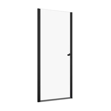 Sealskin Hooked Draaideur In Nis, 90 Cm Breed, 200 Cm Hoog, Mat Zwart - Afbeelding 6