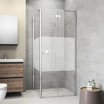 Sealskin Douchewand Code L 80x197 Cm Met Gesatineerde Band