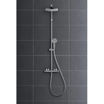 Hansgrohe Douchesysteem Vernis Blend 200 Met Thermostaatkraan Chroom - Afbeelding 5