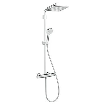 Hansgrohe Regendoucheset Met Thermostatische Douchekraan Crometta E240 Varia