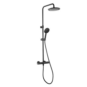 Tiger Regendoucheset Akcent Met Thermostatisch Kraan Zwart - Afbeelding 12