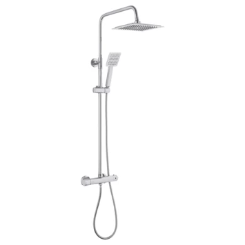 Atlantic Regendouche Asher Chroom Vierkant