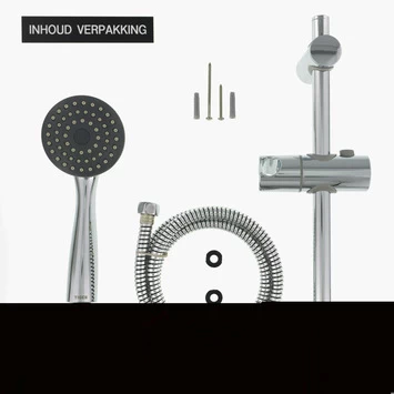 Tiger Splash Doucheset Murcia Waterbesparend Chroom - Afbeelding 4