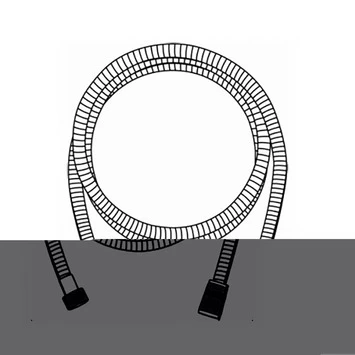 Tiger Splash Doucheslang Handdouche Garanty Stretch Waterbesparend Chroom 200 Cm - Afbeelding 5