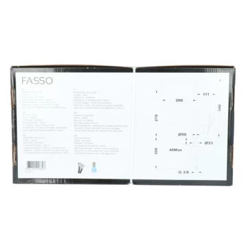 Absolut Keukenkraan Fasso Met Hendel Zwart - Afbeelding 13