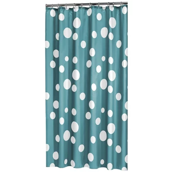Sealskin Douchegordijn Bubbles Aqua PVC 200x180 Cm