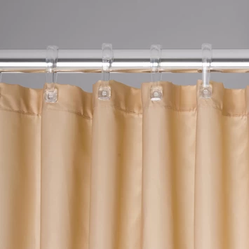 Sealskin Douchegordijn Anchor Polyester 180x200 Cm Zand - Afbeelding 3