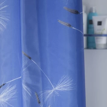 Sealskin Douchegordijn Blow Ball Blauw 180x200 Cm - Afbeelding 2