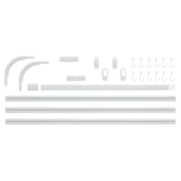 SEALSKIN Douchestang Easy Roll 90x90x90cm Wit - Afbeelding 4