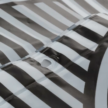 Sealskin Douchegordijn Brave 180x200cm Zwart/wit - Afbeelding 6