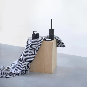 Sealskin Douchegordijn Brave 180x200cm Zwart/wit - Afbeelding 9